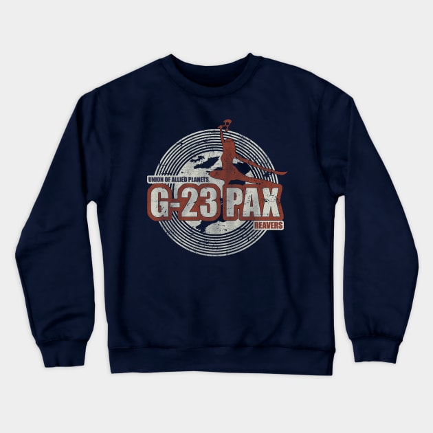 Frankie Says The Pax Crewneck Sweatshirt by bigdamnbrowncoats